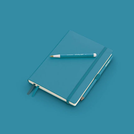 Softcover Medium Ruled Notebook, 123 Page (Ocean) - A5