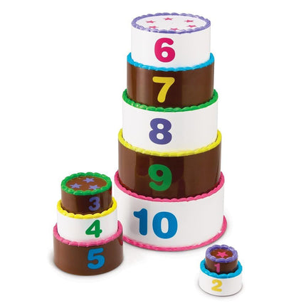 Learning Resources Smart Snacks Stack & Count Layer Cake- Numbers & Counting