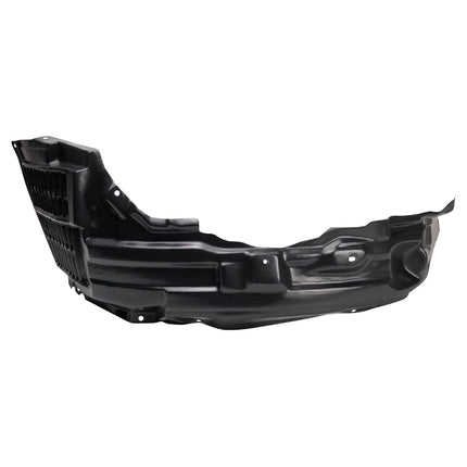 TRQ Front Left Inner Fender Liner Black Drivers Si