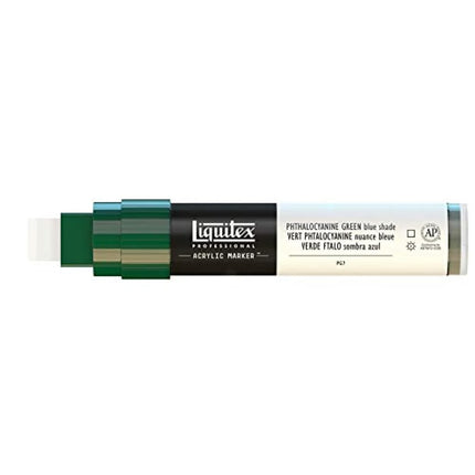 Marqueur Peinture Large Professionnel Liquitex, Vert Phtalocyanine Nuance Bleue
