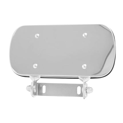 Grand General (33300) 8" x 4" Stainless Steel Rectangular Convex Blind Spot Mirror