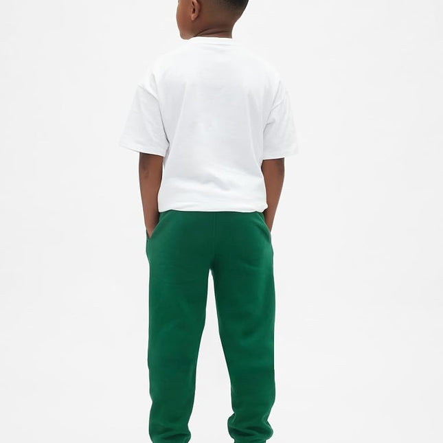Gap Boys' Heritage Logo Pull-on Jogger Sweatpants, Evergreen Glamour, Small