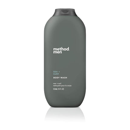 Method Body Wash for Men, Sea + Surf, 532 ml (Pack
