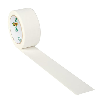 Duck Tape Solid Colours White. Repair, craft, personalise, decorate and educate - 48mm X 18.2m