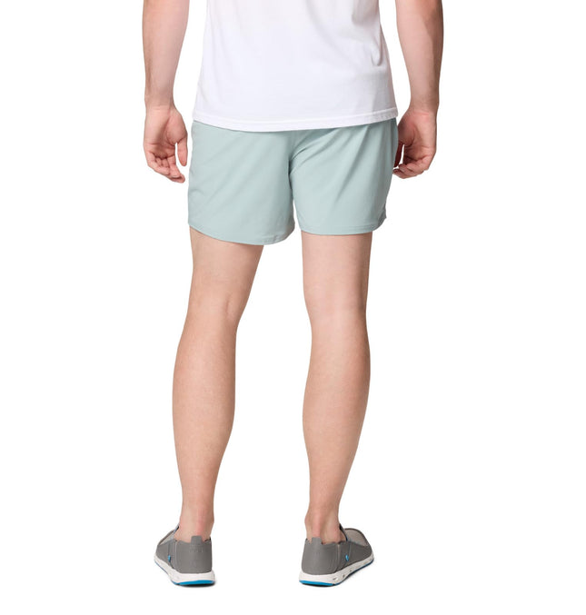 Pantalón corto elástico Columbia Terminal Roamer para hombre, Senderismo, Azul aplastado, 1X-8" de entrepierna