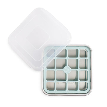 Nordic Ware Brownie Buddy Kit, 9-Inch Square Pan with Plastic Slicer and Lid