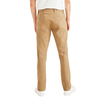 Dockers Pantalones de hombre clásicos de trabajo Smart 360 Flex (tallas estándar y grandes), color caqui británico, 46W x 30L