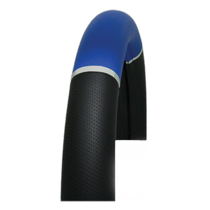 Grand General 54013 Black/Blue 18" Deluxe Steering Wheel Cover