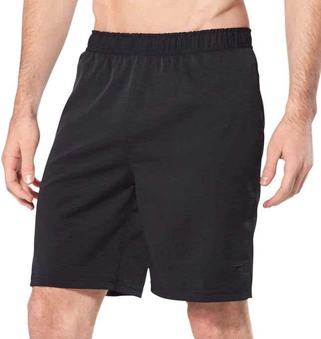 Speedo Ripstop Tech Volley Short, Black, Extra Ext