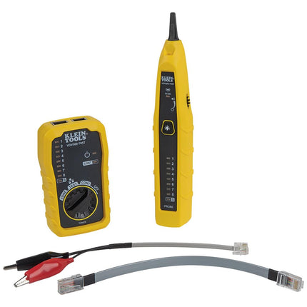 Klein Tools VDV770-855 Replacement Cables for Klein Tools Tone and Probe Wire Tracer Kit Cat. No. VDV500-705, Leads with Alligator Clips and RJ45, RJ11, RJ12