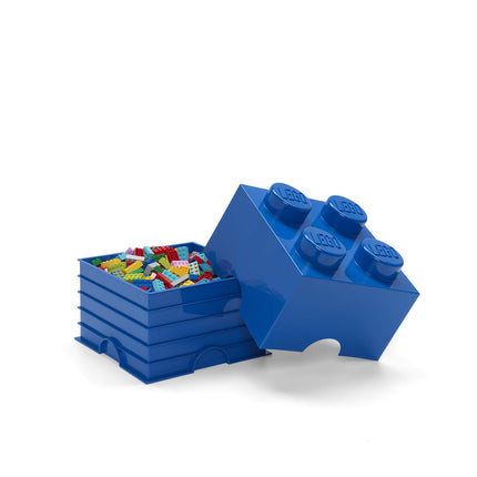 Lego 4003 Ladrillo de almacenamiento 4 azul medio