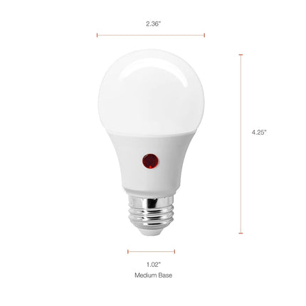 Sylvania Dusk to Dawn PAR38 LED Light Bulb with Auto On/Off Light Sensor, 120W=14W, 1250 Lumens, 5000K, Daylight - 1 Pack (41363)