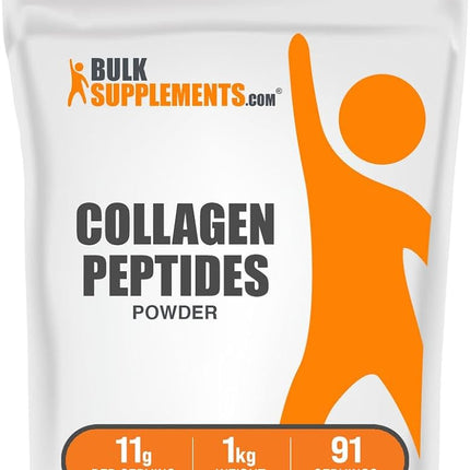 BulkSupplements.com Collagen Peptides Powder - Bov