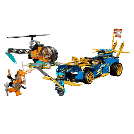 LEGO Ninjago Jay and NYA�s Race Car EVO 71776 Buil