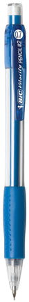 Portaminas BIC Velocity, recargable, punta mediana (0.7 mm), 12 lápices (paquete de 2 de 12 lápices)