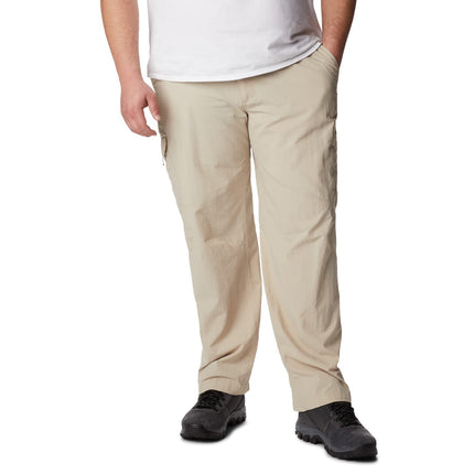 Columbia Men’s Hiking Cargo Pants, SILVER RIDGE CARGO PANT, Nylon, Fossil, Size: 38, AM8007