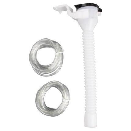 TRQ Windshield Washer Reservoir Assembly Washer Pump Level Sensor Cap Hose