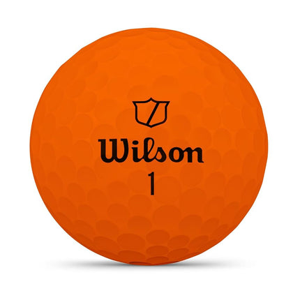 Wilson 2025 Duo Soft Golf Balls - Orange, 12 Balls
