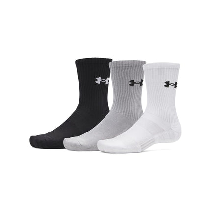 Under Armour Performance Cotton Crew Socks 3 Pack