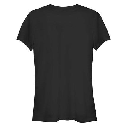 STAR WARS Women's Long Rainbow Logo Tie Dye Crew Neck Graphic T-Shirt, Black, Small