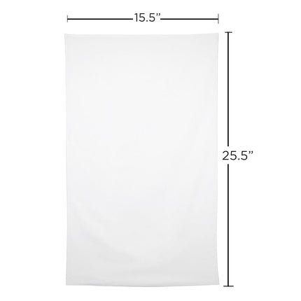 Fromm Softees Air Microfiber Lightweight Salon Hair Towels for Hairstylists, Barbers, Spa, Gym in White, 15.5" by 25.5", 6 count Perfect Hair Care Towel for Drying Curly, Long, Wavy Hair