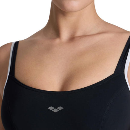 Arena Women's Contemporary, Black-White, 46