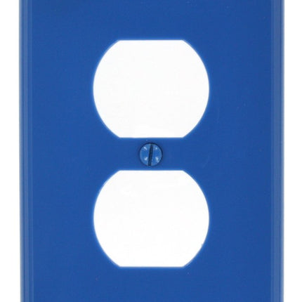 Leviton 1-Gang, 1-Duplex, Midway Nylon Wallplate, 