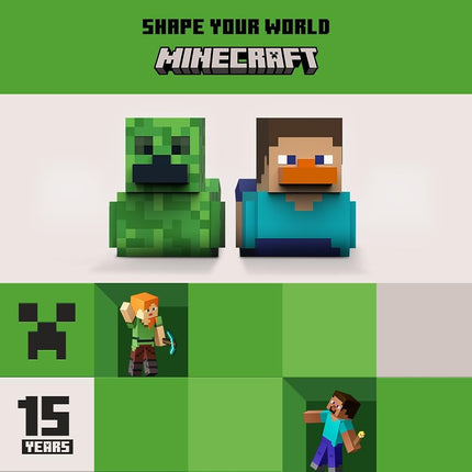 TUBBZ: Minecraft - Creeper Hostile Mob Rubber Duck Collectable Toy 9 cm