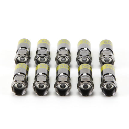 KLEIN TOOLS F-Connector For RG6/6Q Coax Cable, Universal RG6 Compression Connector VDV812-606