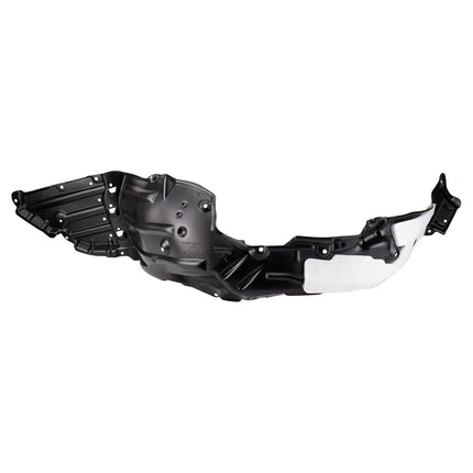 TRQ Front Left Inner Fender Liner Black Drivers Si