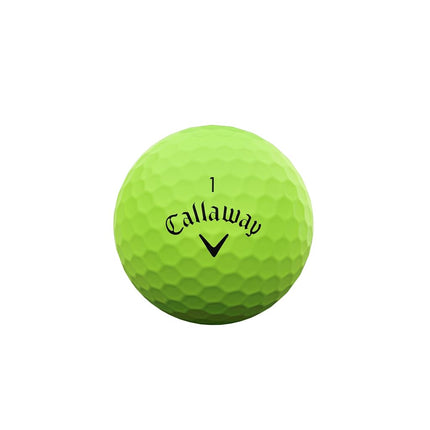 Callaway Supersoft 2025 Golf Balls, Green (Pack of 12)