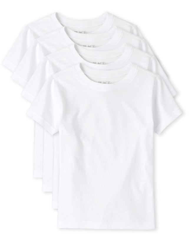 The Children's Place Boys' Short Sleeve Undershirt