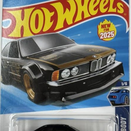 Hot Wheels BMW 635 CSi [Black & Gold], Wild Widebo
