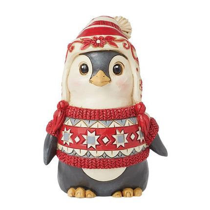 Enesco Jim Shore Heartwood Creek Nordic Noel Pengu