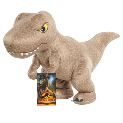Jurassic World Grande Peluche Tyrannosaure Rex 30 cm, Jouet pour Enfants à Partir de 3 Ans