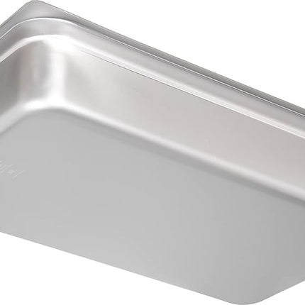 Carlisle FoodService Products Durapan Stainless Steel Steam Table Pan, Commercial Food Pan, Chafing Pan with Spoonable Corners for Catering, Buffets, Restaurants, 4 Inches Deep, Silver, (Pack of 6)