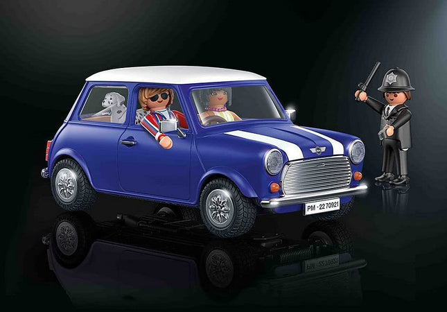 Playmobil Classic Cars 70921 Mini Cooper, Model Car for Adults, Toy Car for Children, For ages 5-99
