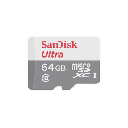 SANDISK Ultra MicroSDXC 64GB + SD Adapter 100MB/S Class 10 UHS-I Tablet Packaging