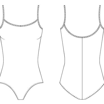 Bloch Dance Women's Nejor Microlux Camisole Leotard, Black, Medium