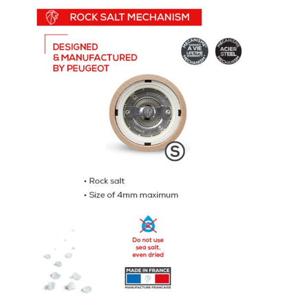 Peugeot Salt Mill Manual Salt Mill, Chocolate, 810039