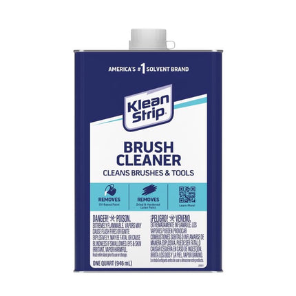 WM Barr & Company Klean Strip Limpiador de Brochas 1 cuarto de galón - Cantidad Total: 6