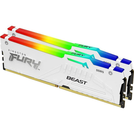 Kingston FURY Beast White RGB EXPO 64GB 6000MT/s D