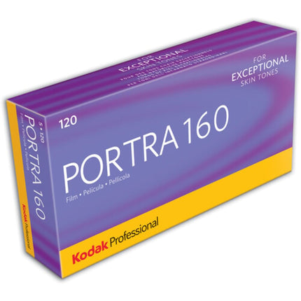 Kodak 1808674 Portra 160 120 Colour Negative Film 