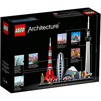 LEGO® Architecture Skylines: Tokyo 21051 Building Kit, Collectible Architecture Building Set for Adults
