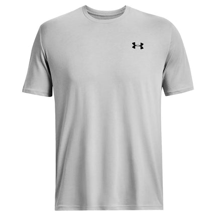 Under Armour Mens Left Chest Lockup Short Sleeve T Shirt, (011) Mod Gray Medium Heather/Black/Black, Medium