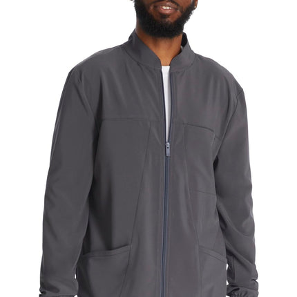 Dickies Men's Zip Front Jacket with 3 Pockets 360°
