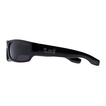 LOCS Sunglasses Hardcore Black Dark Lens 103 Designer Stylish NEW
