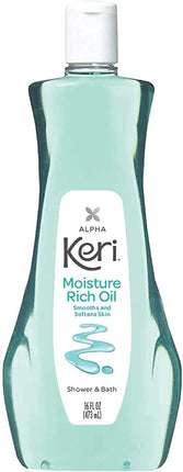 Keri Moisturizing Shower and Bath Oil, 16 Fl Oz