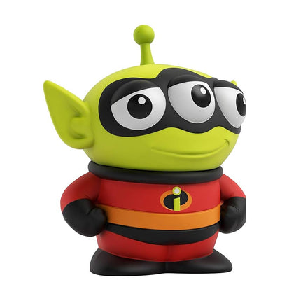 Pixar Alien Remix Character Figures 3-Pack with Mr. Incredible from The Incredibles, Buzz Lightyear from Toy Story and Merida from Brave, Collectible in Retro fun Pizza Delivery for Ages 3 and Up