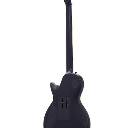 IYV 6 String IYV-ILP-400FR Solid Body wilth Floyld Rose Tremelo Electric Guitar, Satin Black, Right (ILP-400FR)